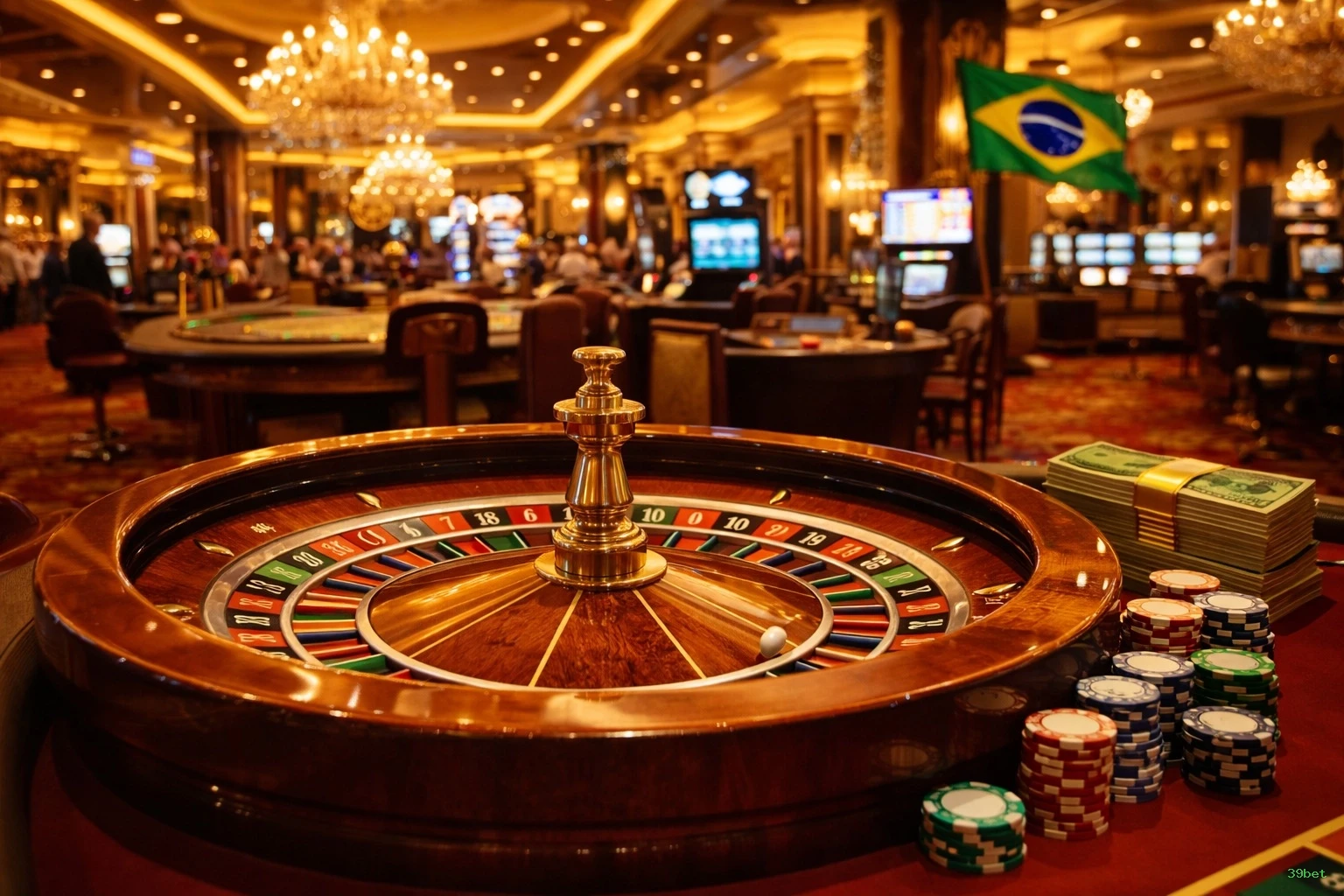 Jogos de Mesa Premium 39bet - Blackjack, Roleta, Baccarat